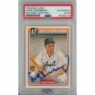 Hank Greenberg autograph