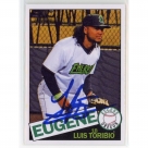 Luis Toribio autograph