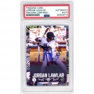 Jordan Lawlar autograph