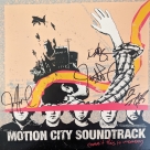 Motion City Soundtra (Justin, Josh, Matthew, & Tony) autograph