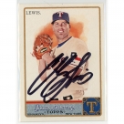 Colby Lewis autograph