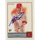 Andrew Romine autograph