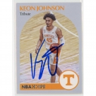 Keon Johnson autograph
