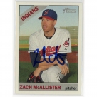 Zach McAllister autograph