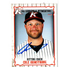 Cole Armstrong autograph