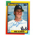 Mike Blowers autograph