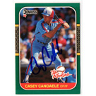Casey Candaele autograph