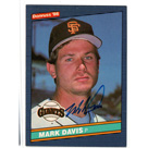 Mark Davis autograph