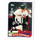 Rich Gedman autograph