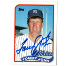Tommy John autograph