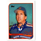 Dave Johnson autograph
