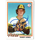 Randy Jones autograph