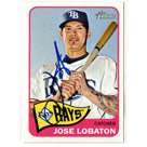 Jose Lobaton autograph