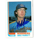 Mike Parrott autograph