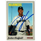 Justus Sheffield autograph