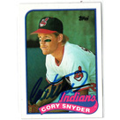 Cory Snyder autograph