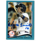 Alfonso Soriano autograph