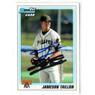 Jameson Taillon autograph