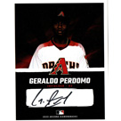 Geraldo Perdomo autograph