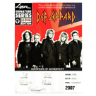  Def Leppard autograph