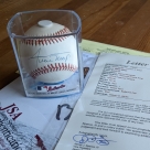 Willie Mays autograph