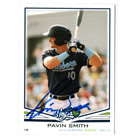 Pavin Smith autograph