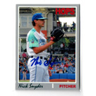 Nick Snyder autograph