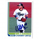 Channy Ortiz autograph