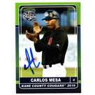 Carlos Mesa autograph