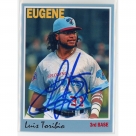 Luis Toribio autograph