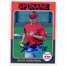 Zach Kokoska autograph