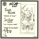 Juice Falcon (Brandon Schulte & Joe Harris) autograph