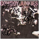Cowboy Junkies (Alan Anton, Margo Timmins, Michael Timmins, Peter Timmins, & Jeff Bird) autograph