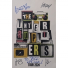 The Interrupters (Aimee Allen, Kevin Bivona, Justin Bivona, & Jesse Bivona) autograph