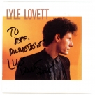 Lyle Lovett autograph