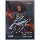 Katee Sackhoff autograph