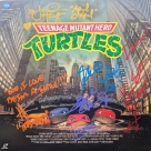 Teenage Mutant Ninja Turtles (Brian Tochi, Ernie Reyes Jr., Kenn Scott, Robbie Rist, & Judith Hoag) autograph
