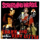Screeching Weasel (Ben Weasel) autograph