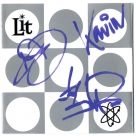 Lit (Kevin Baldes, A. Jay Popoff, & Jeremy Popoff) autograph