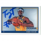Terry Taylor autograph