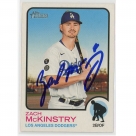 Zach McKinstry autograph