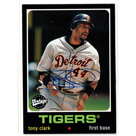 Tony Clark autograph