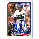 Alfredo Griffin autograph