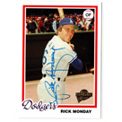 Rick Monday autograph