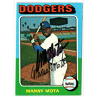 Manny Mota autograph