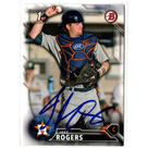 Jake Rogers autograph