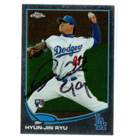 Hyun Jin Ryu autograph