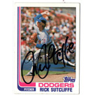 Rick Sutcliffe autograph