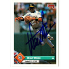 Walt Weiss autograph