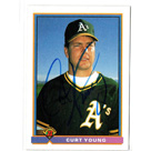 Curt Young autograph